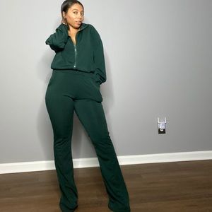 Hunter Green 2 piece set